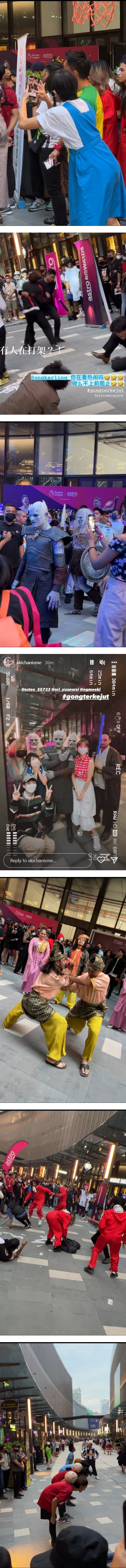 Money Heist、Star Wars角色现身马来西亚！ 还当街打起来 娱乐资讯 图2张