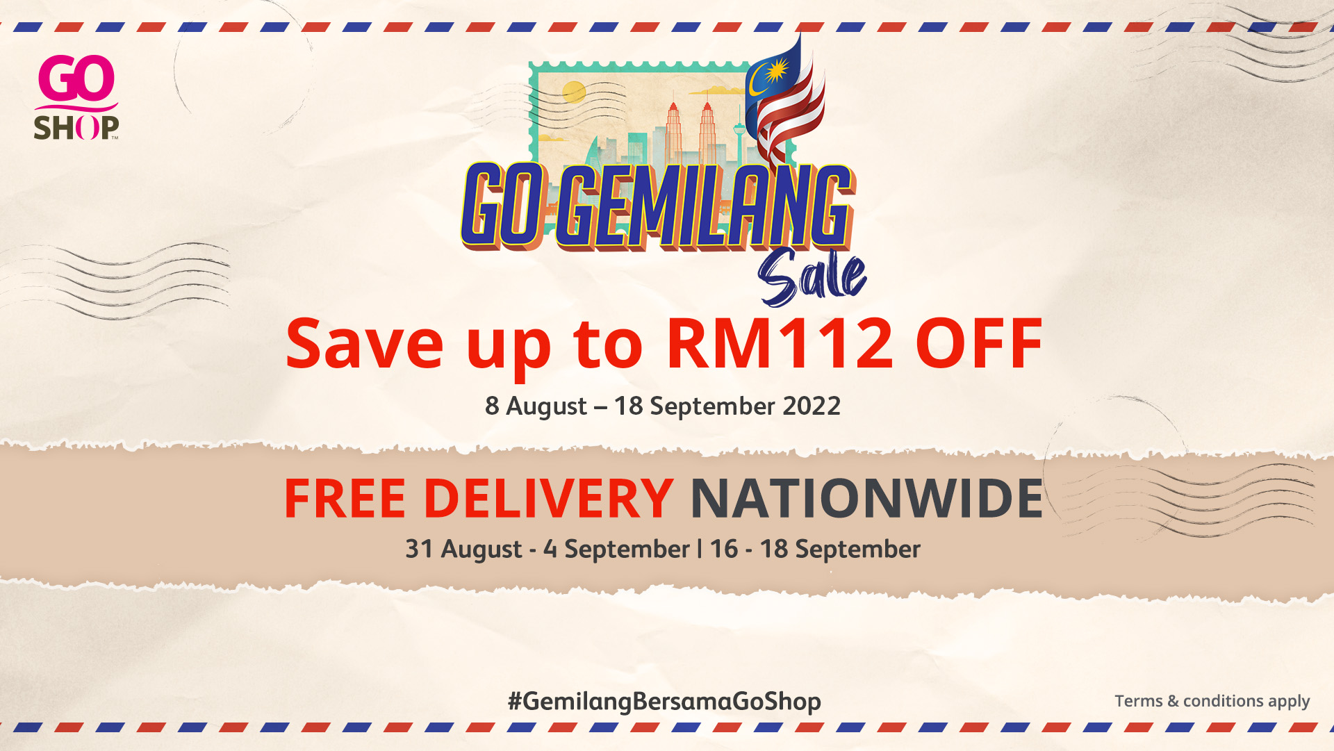 News I 全国免运费！A站 Go Shop推出国庆促销活动“Go Gemilang Sale” 更多热点 图2张
