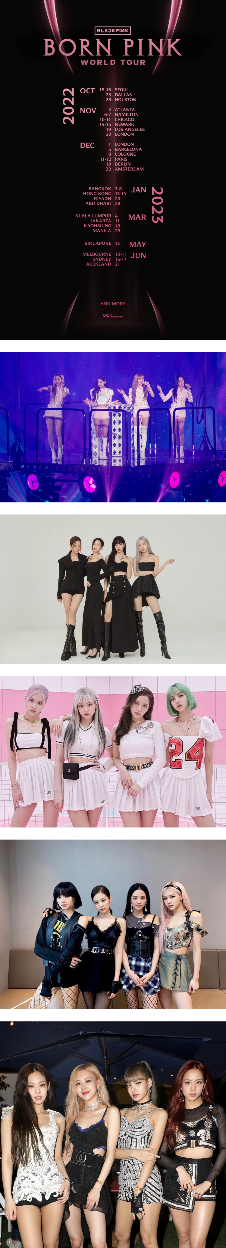 马来西亚BLINK看过来！ BLACKPINK官宣世界巡演场次...明年3月吉隆坡开唱 娱乐资讯 图2张