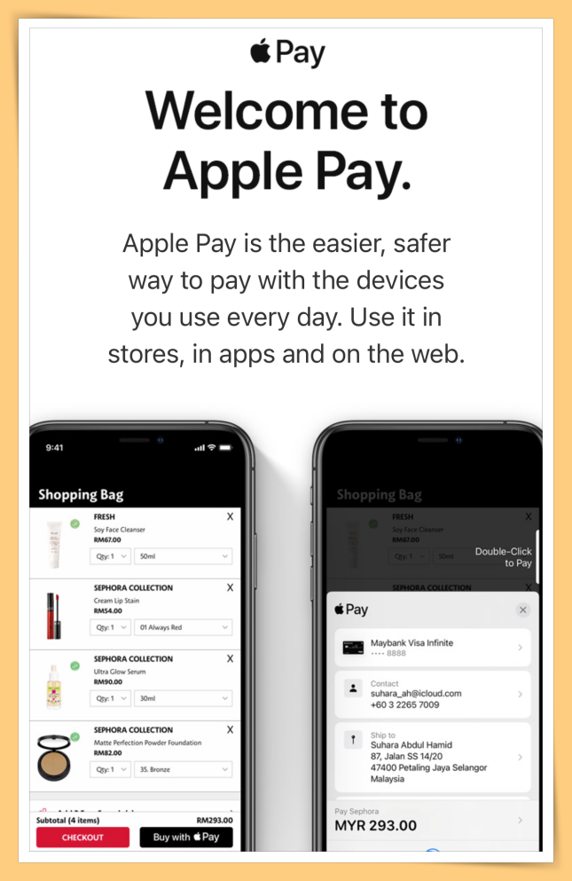 Tips I Apple Pay登陆马来西亚！教你8个步骤添加银行卡至Apple Wallet！ 更多热点 图1张