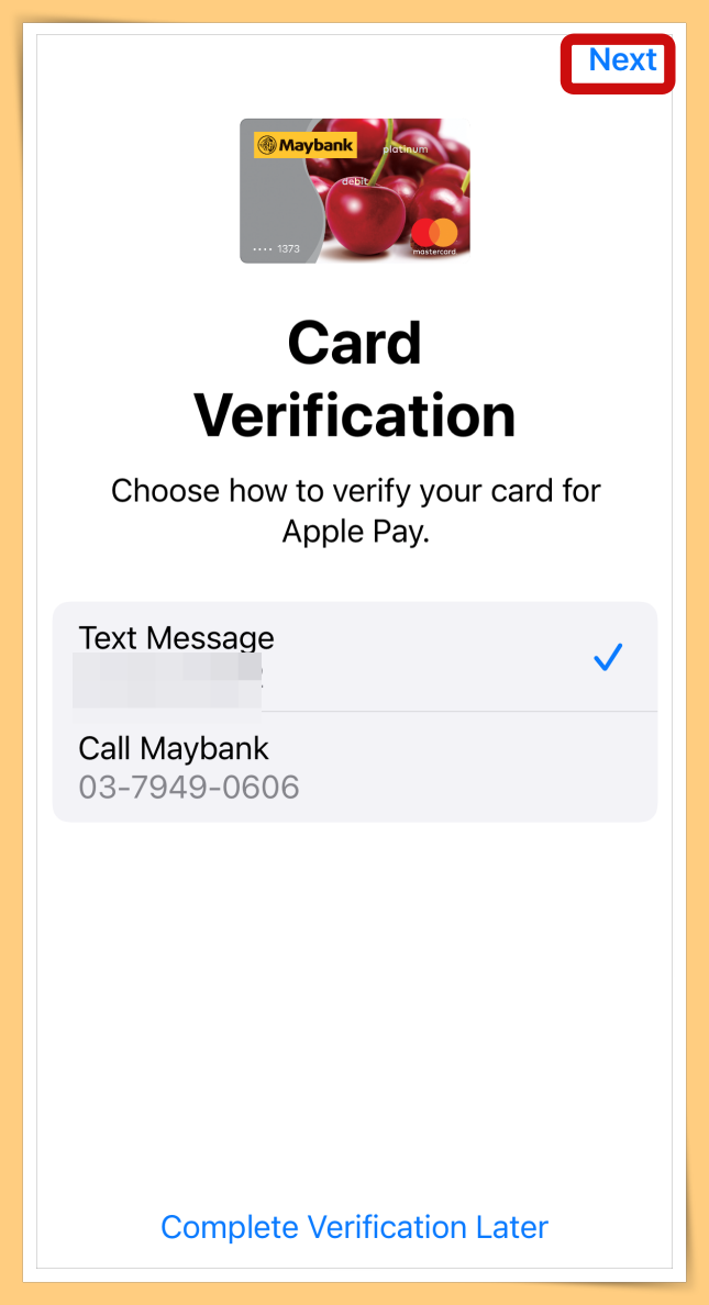 Tips I Apple Pay登陆马来西亚！教你8个步骤添加银行卡至Apple Wallet！ 更多热点 图8张