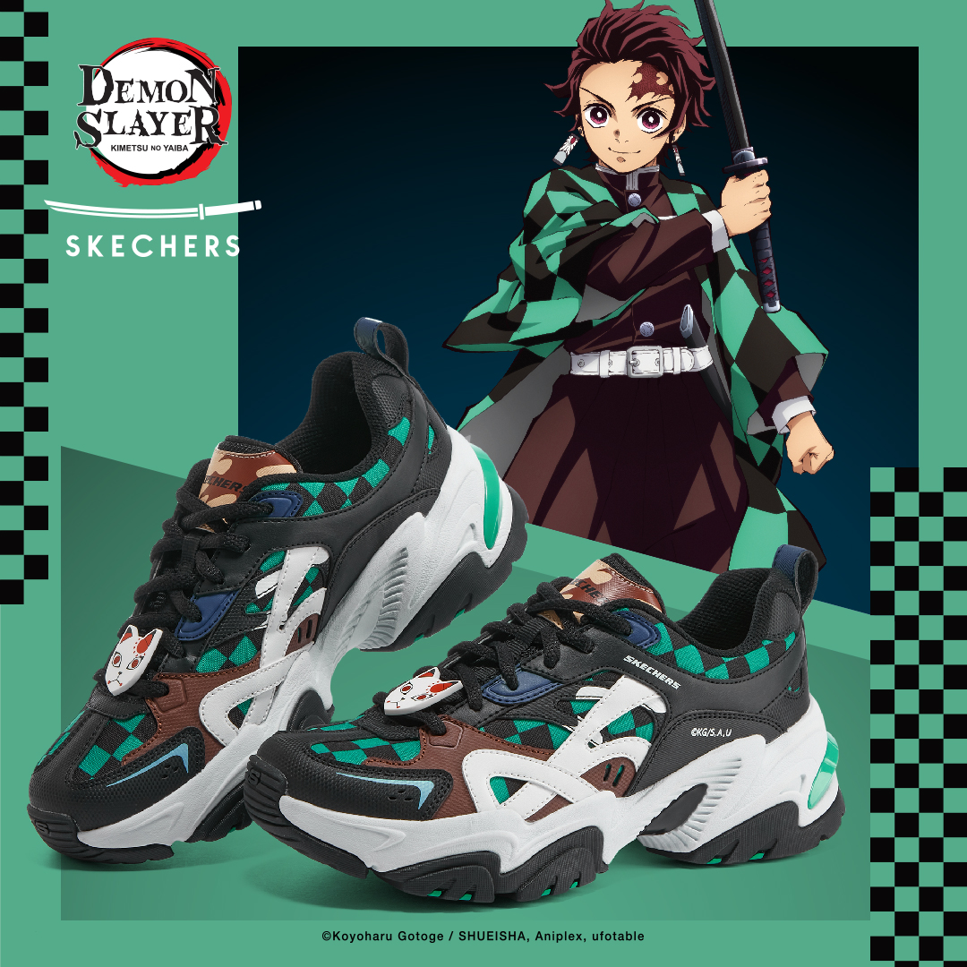Trend I 鬼灭迷必买！SKECHERS x Demon Slayer联名款真的有够“杀” 更多热点 图3张