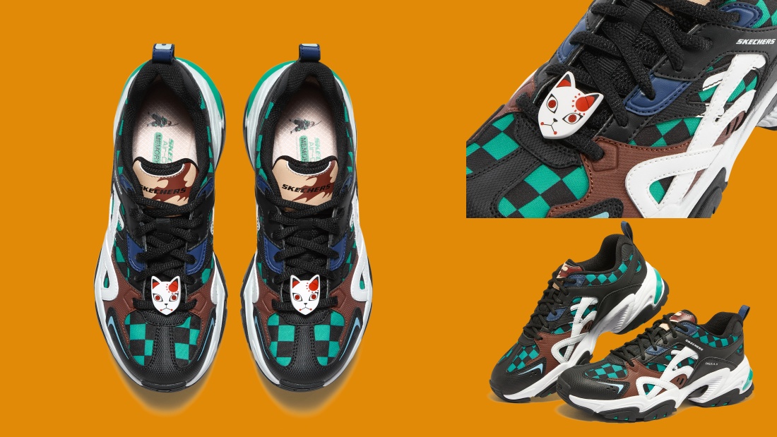Trend I 鬼灭迷必买！SKECHERS x Demon Slayer联名款真的有够“杀” 更多热点 图4张