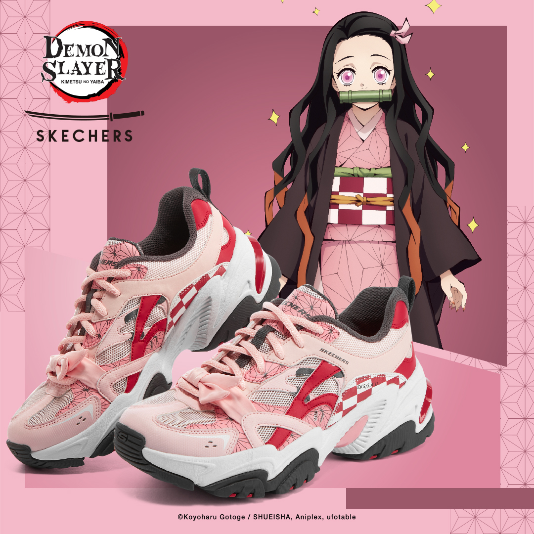 Trend I 鬼灭迷必买！SKECHERS x Demon Slayer联名款真的有够“杀” 更多热点 图5张