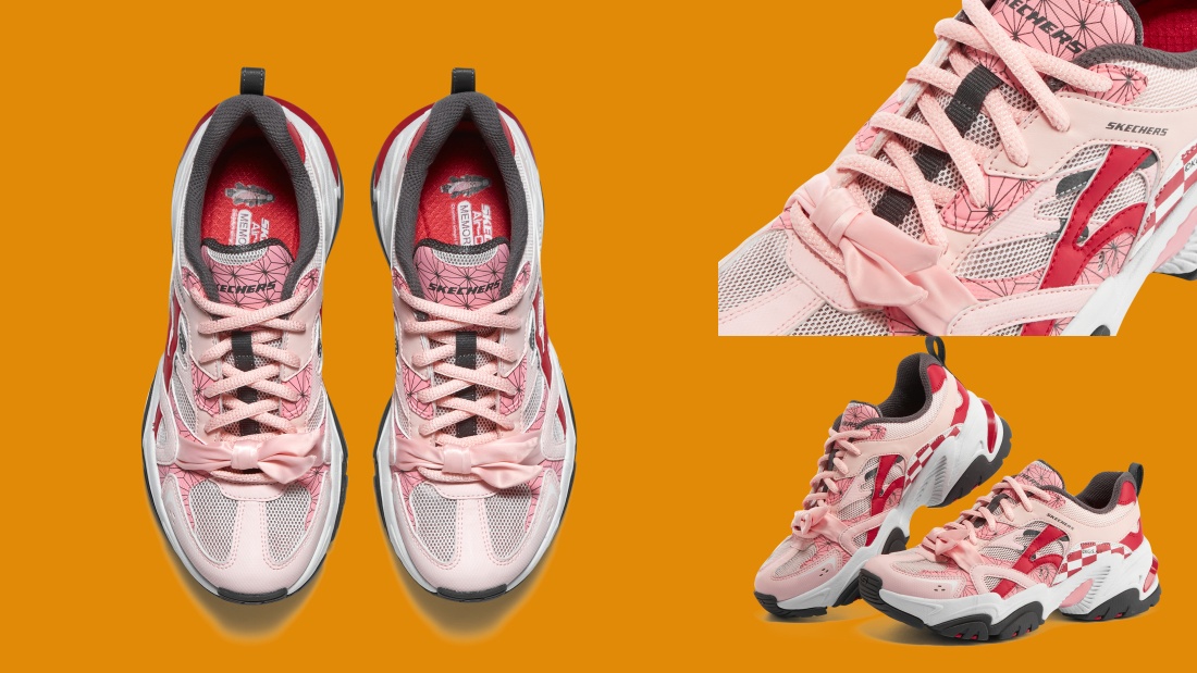 Trend I 鬼灭迷必买！SKECHERS x Demon Slayer联名款真的有够“杀” 更多热点 图6张