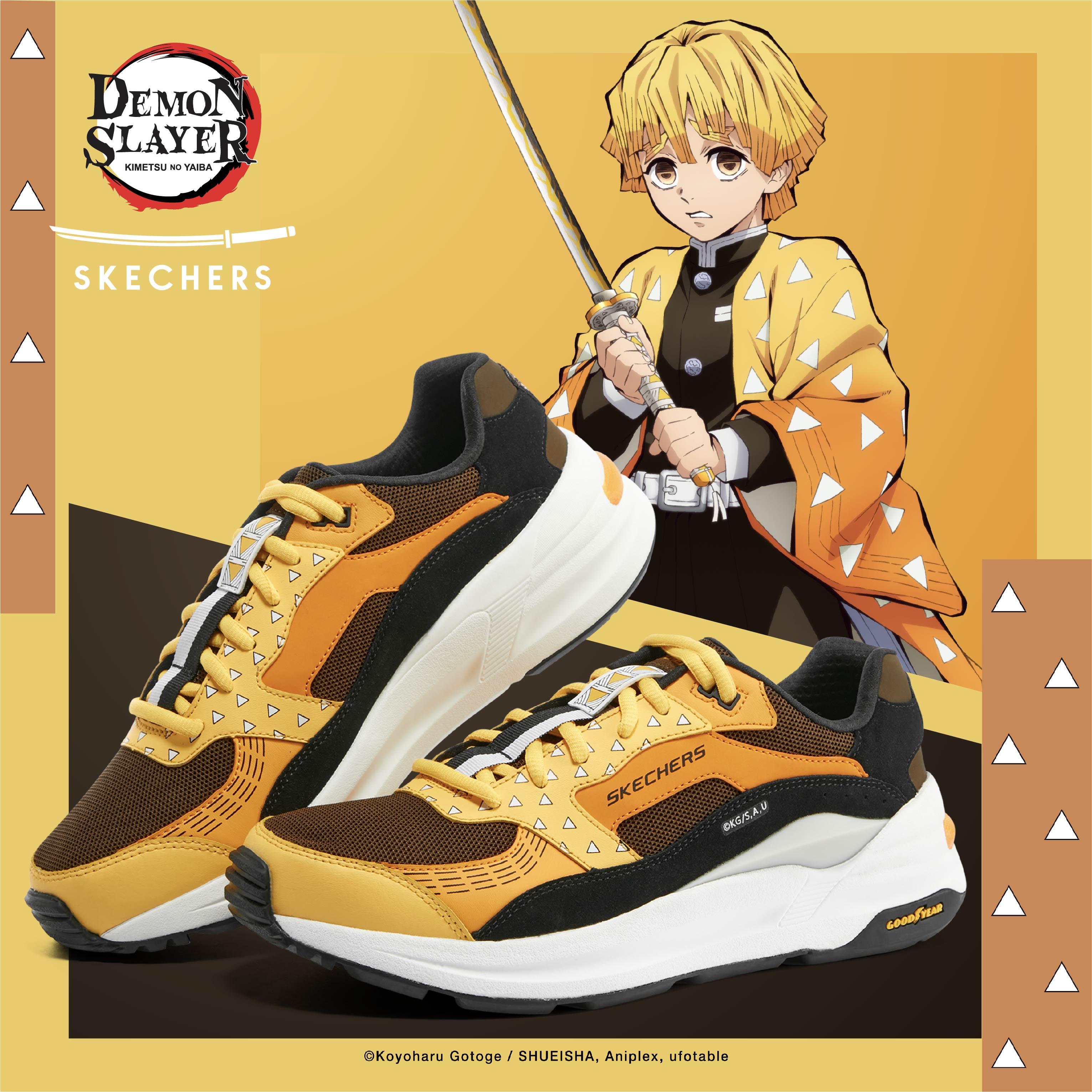Trend I 鬼灭迷必买！SKECHERS x Demon Slayer联名款真的有够“杀” 更多热点 图7张