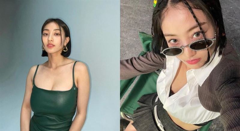 子瑜“最辣美胸”队友是她！“上帝视角”炸出双球大晒深沟 时尚资讯 图1张