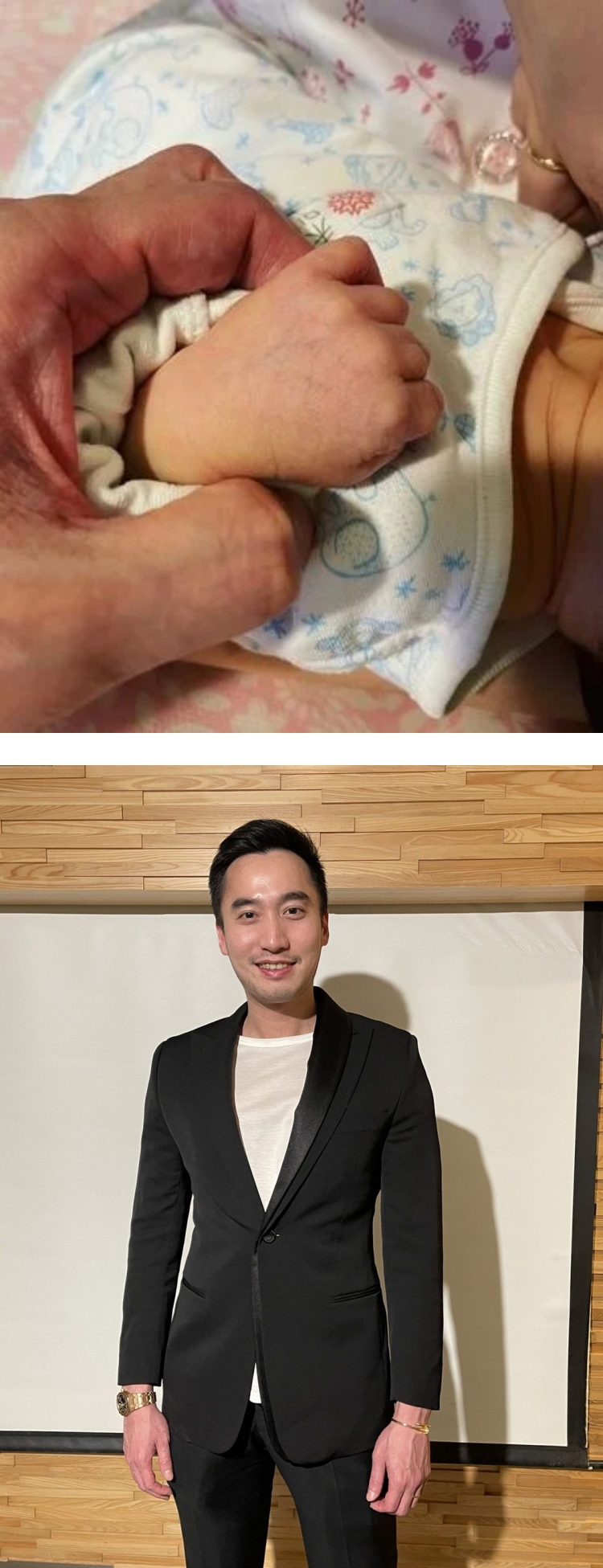 结婚3次首当爸！ 阿娇前夫赖弘国报喜：欢迎来我们家 娱乐资讯 图2张