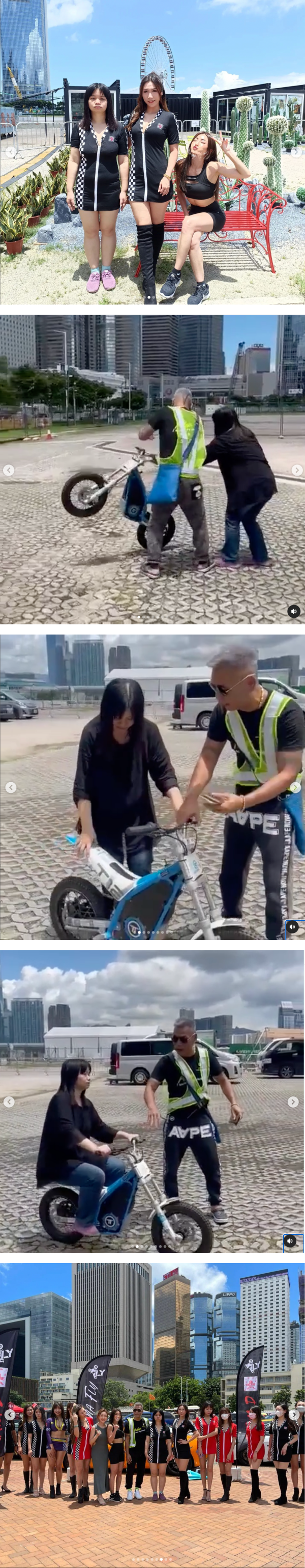 “亚视一姐”薛影仪化身赛车手！网大赞：卡娃仪 娱乐资讯 图2张