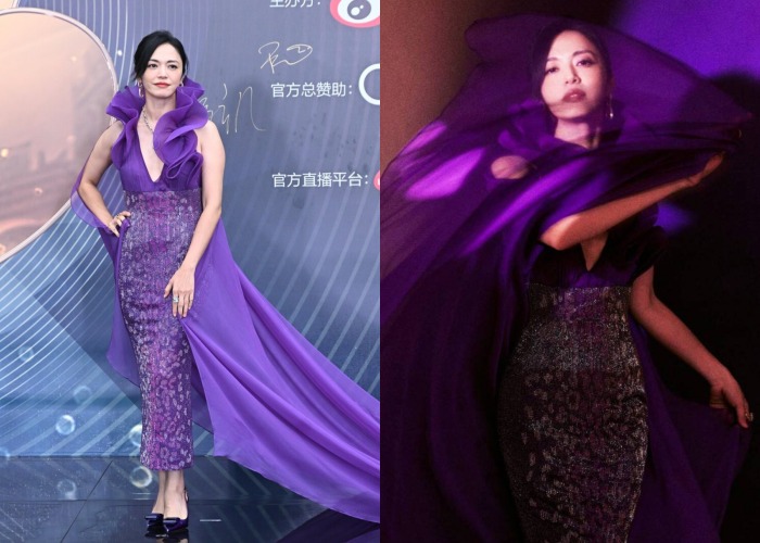 Style｜刘亦菲穿高定造型被嫌累赘？微博之夜最美红毯造型你pick谁？ 更多热点 图8张