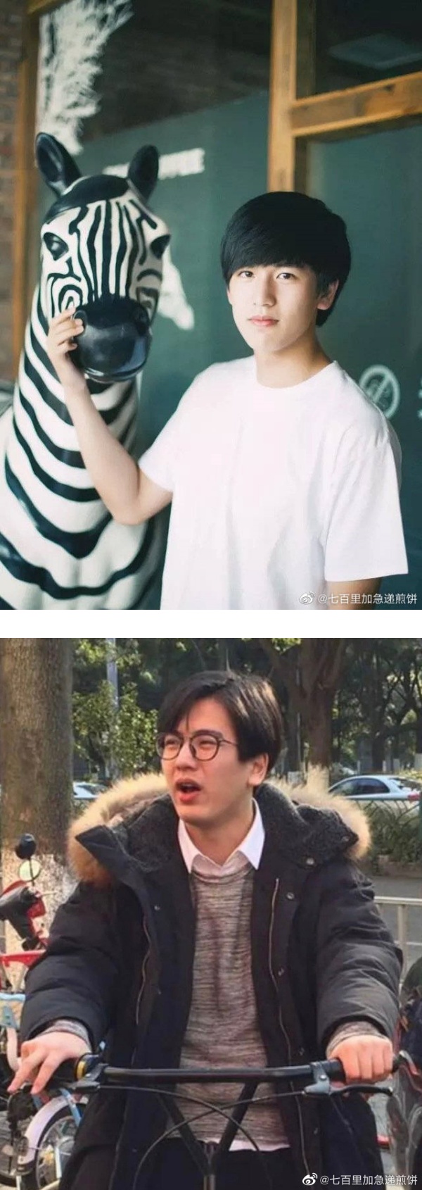 《苍兰诀》张凌赫曾胖达100KG！撞脸李敏镐、郭麒麟 娱乐资讯 图2张