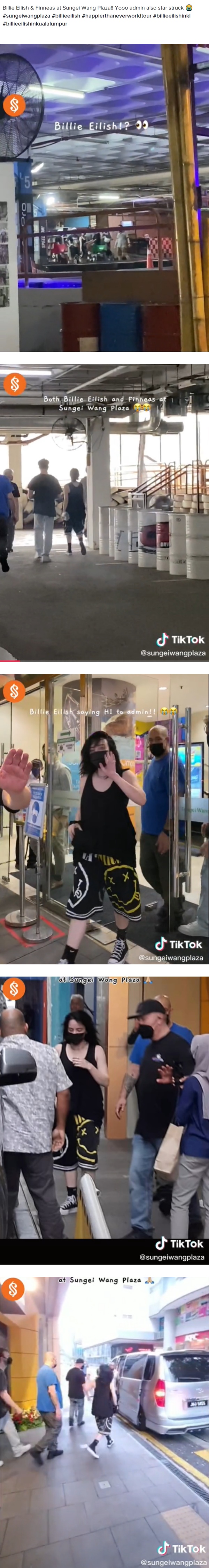 Billie Eilish现身KL购物广场！看到镜头大方打招呼 娱乐资讯 图2张