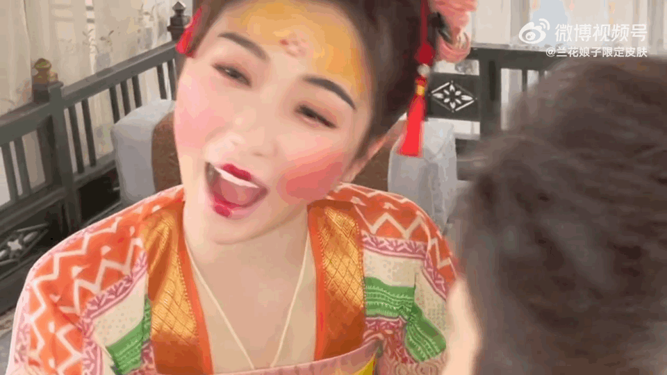 虞书欣的“如花妆”原来是王鹤棣化的！吓到工作人员多次阻止 娱乐资讯 图3张
