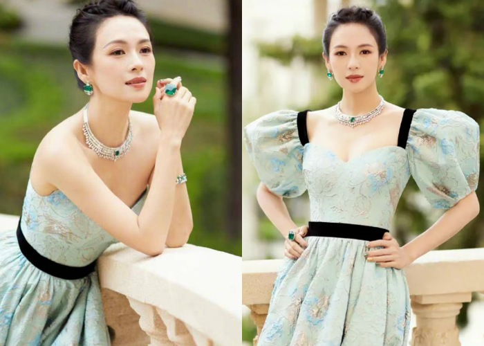 Style｜“吴露可逃”CP亮相Bvlgari活动，舒淇黑礼服美得让网友封神！ 更多热点 图3张