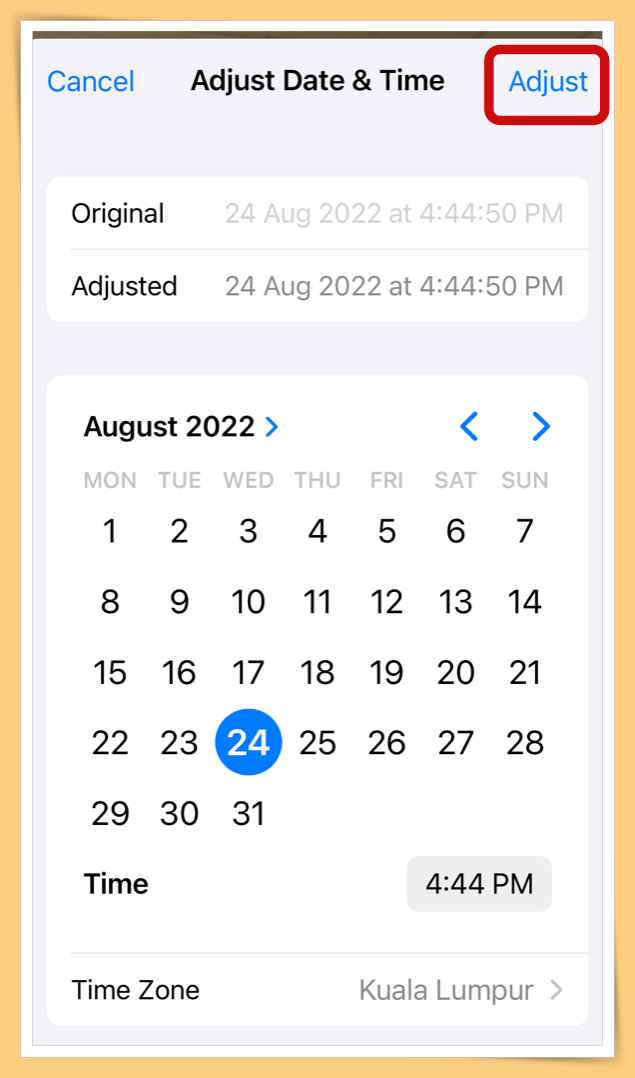 Tips I 原来iPhone拍照时间可以更改？只需3个简单步骤就搞定！ 更多热点 图4张