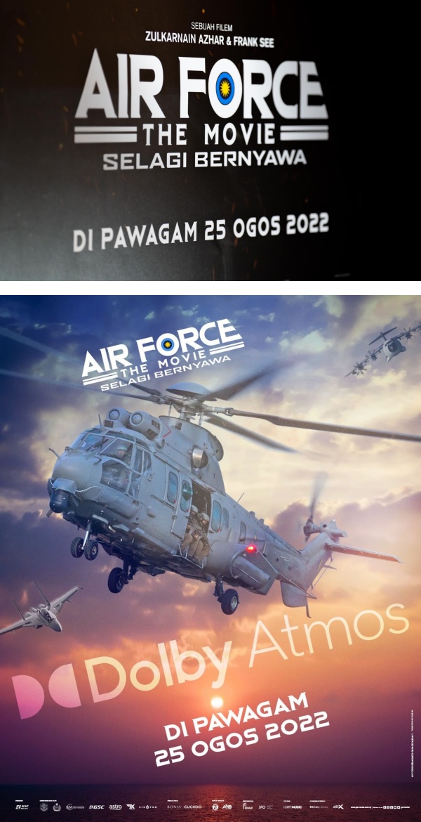 马来西亚首部空军题材电影《Air Force the Movie》5大看点！空战、动作画面几乎是实景拍摄！ 娱乐资讯 图1张