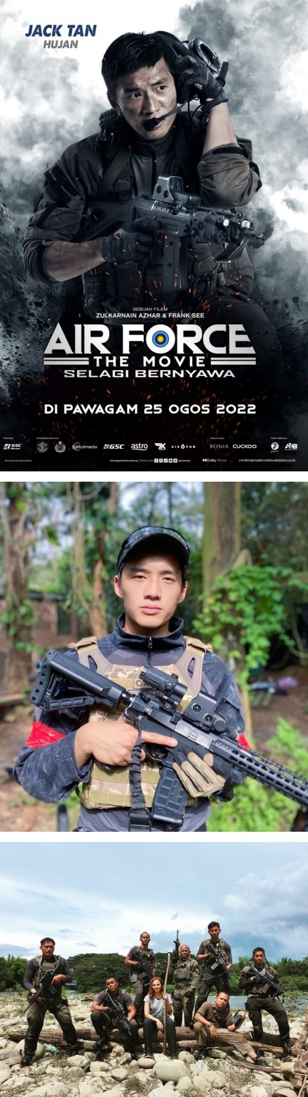 马来西亚首部空军题材电影《Air Force the Movie》5大看点！空战、动作画面几乎是实景拍摄！ 娱乐资讯 图2张