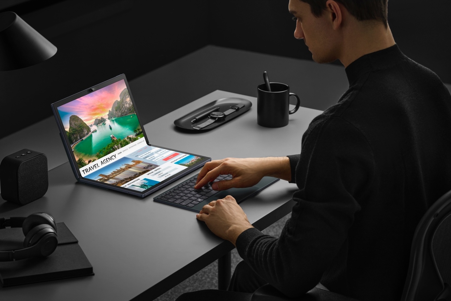 ASUS Zenbook 17 Fold OLED 正式登场！搭载第 12 代 Intel Core i7 处理器 售价新台币 129,000 元 数码科技 图7张