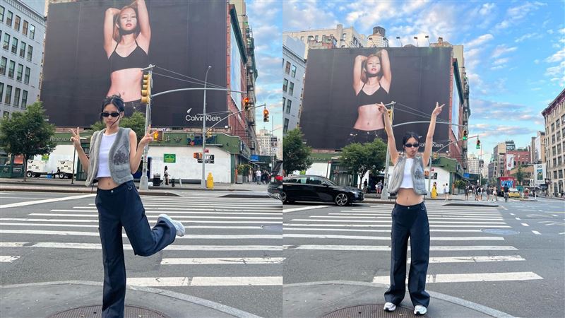 人间香奈儿脱了！仅穿内衣“路边害羞合照”饱满侧胸辣晕网 时尚资讯 图1张