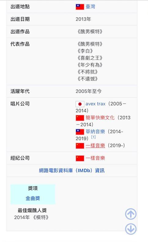 李荣浩资料遭恶搞！出道作《模特》→丑男模特 娱乐资讯 图2张