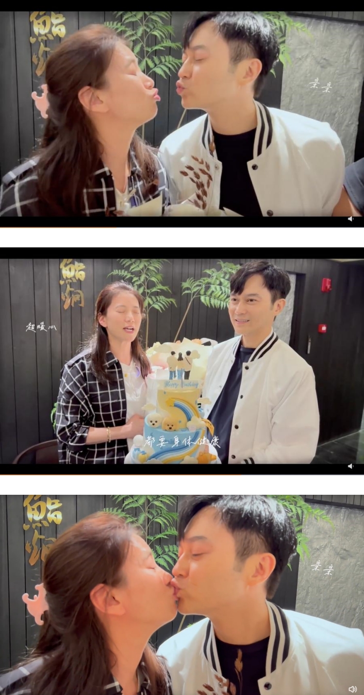 袁咏仪迎51岁生日！ 张智霖甜送蛋糕...当众亲亲 娱乐资讯 图1张