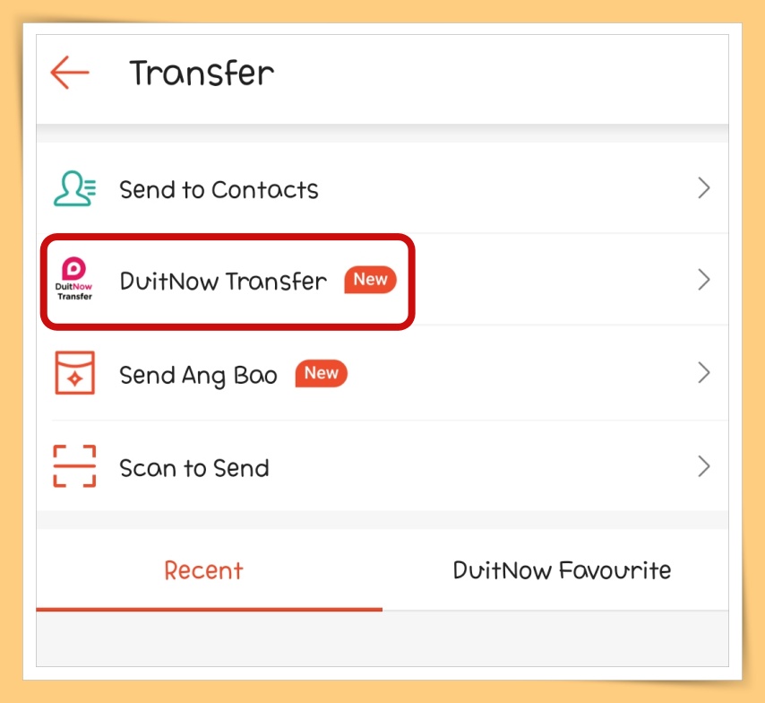 Tips I Shopee可以使用DuitNow Transfer了！5个步骤直接转账到银行户口！ 更多热点 图4张