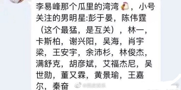 娱乐圈是一个圈！相约李易峰跨年的网红 认识陈伟霆、王嘉尔... 娱乐资讯 图5张