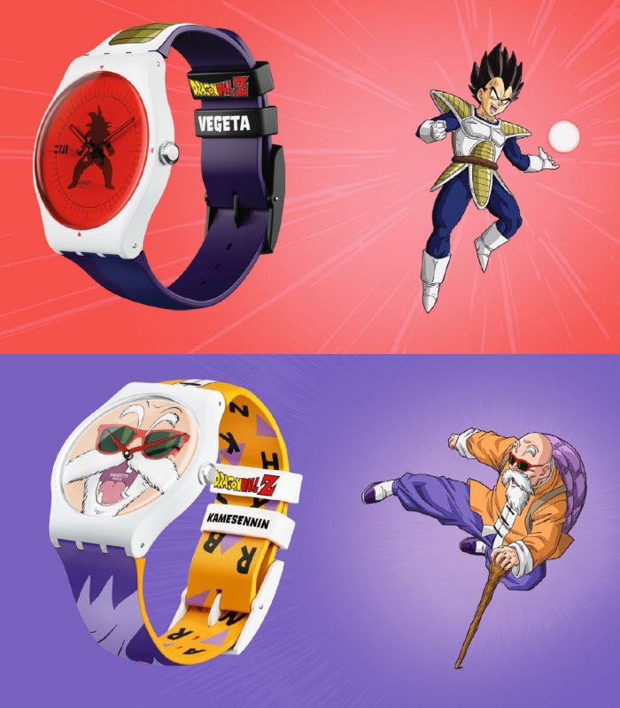 手表｜集齐龙珠唤神龙？SWATCH这次合作对象竟是《七龙珠Z》！ 更多热点 图3张