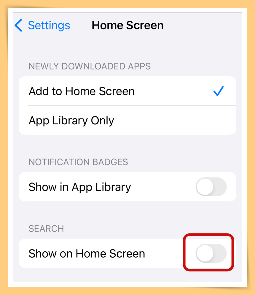 Tips I 不喜欢 iOS 16 的主屏幕Search？教你3个步骤把它秒速隐藏起来！ 更多热点 图5张