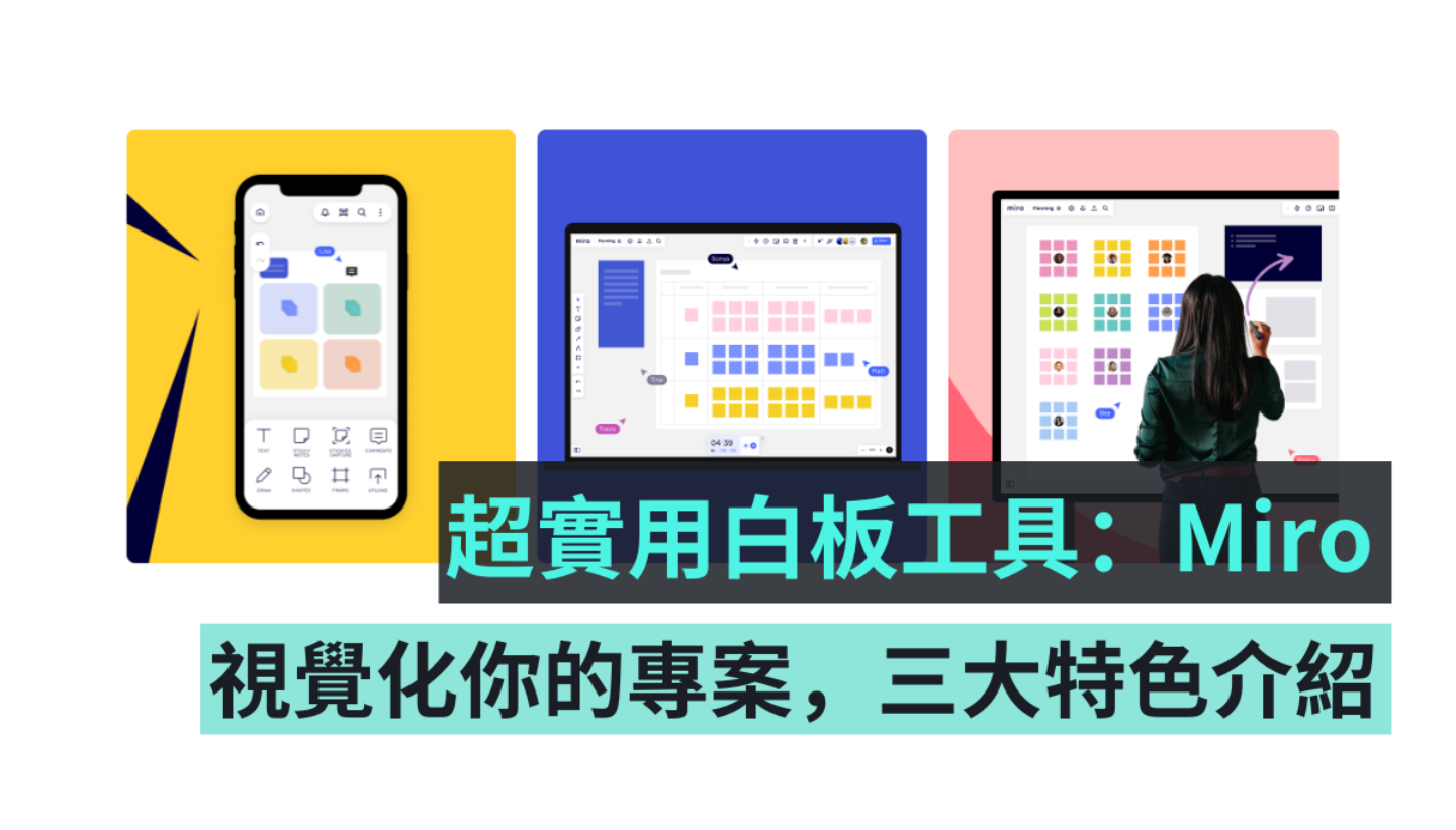 远距会议必备！超实用线上白板工具‘ Miro ’三大特色介绍 数码科技 图1张