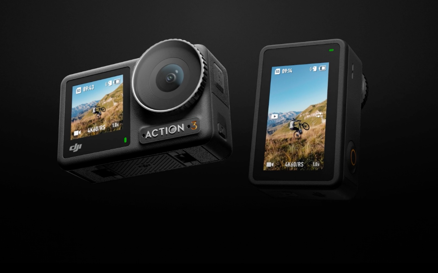 DJI 发表新一代运动相机 Osmo Action 3！雪地、深海都能承受，横拍直拍都顺手 数码科技 图1张
