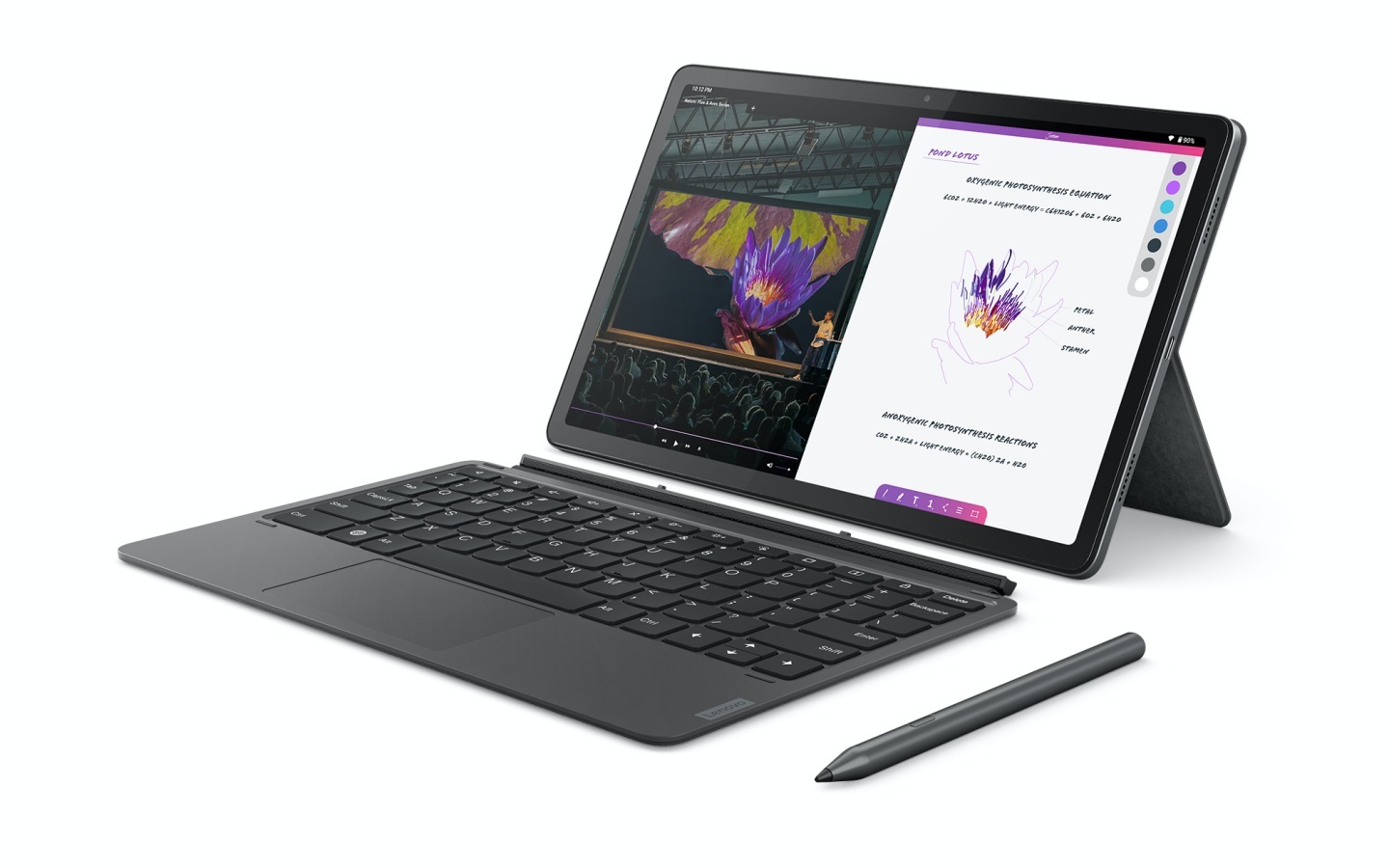 第二代 Lenovo Tab P11 Pro 平板抢先在台上市！四种使用模式强调多工处理 数码科技 图4张