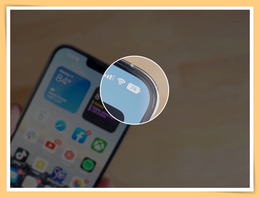 News I 这4款iPhone别伤心！iOS 16.1 beta升级终于支持电量百分比！ 更多热点 图2张