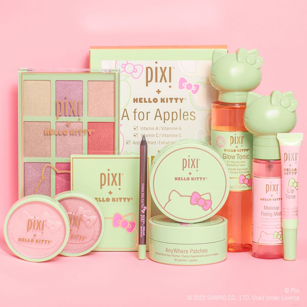 News I 薄荷绿的Hello Kitty也好萌！Pixi X Hello Kitty梦幻联名 更多热点 图1张