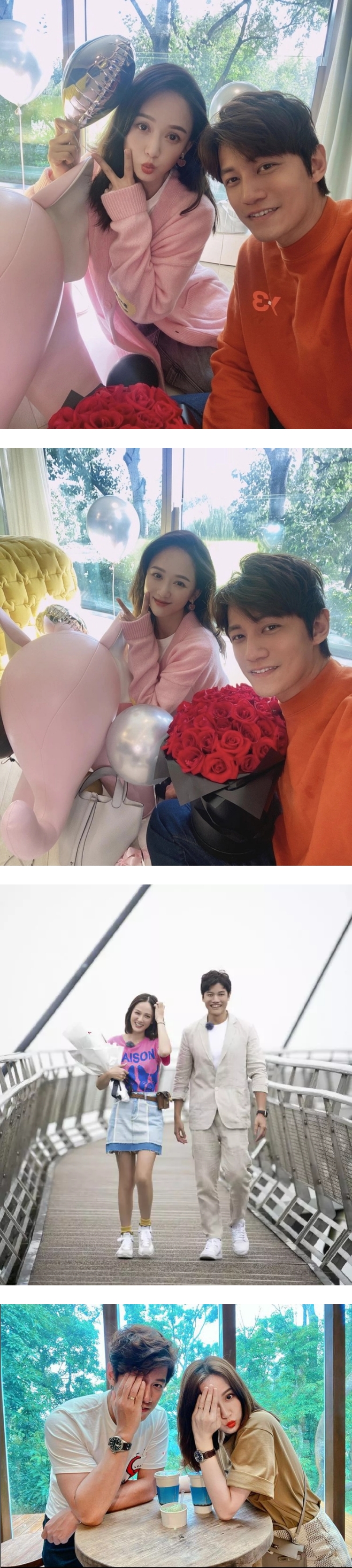 陈乔恩与马来西亚老公Alan相爱三周年！ 甜晒合照 娱乐资讯 图2张