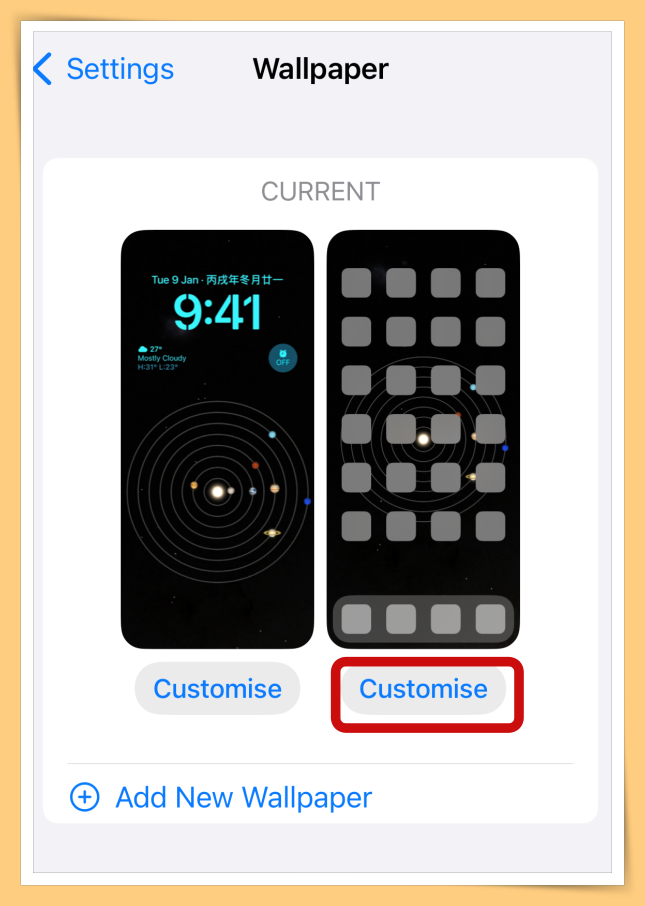Tips I 如何更换iOS 16主画面桌布？教你5个步骤换上不一样的Wallpaper！ 更多热点 图3张
