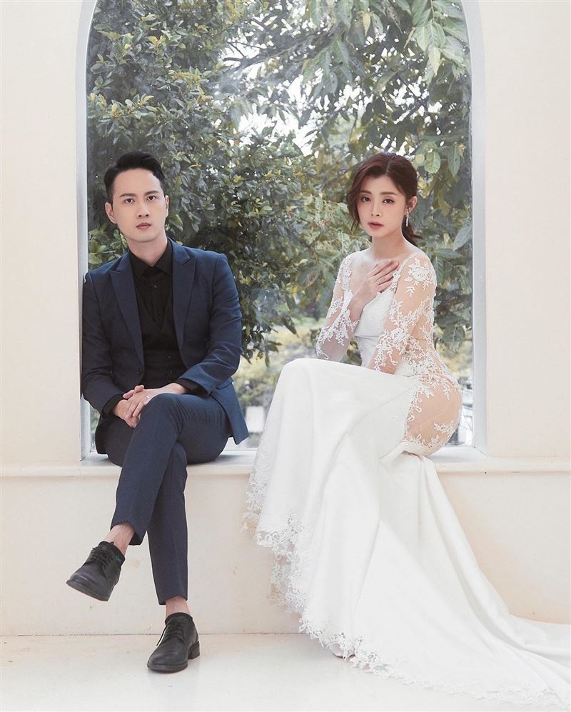 夏如芝绝美婚纱照曝光！背面大镂空“浑圆美尻”辣翻全网 时尚资讯 图2张