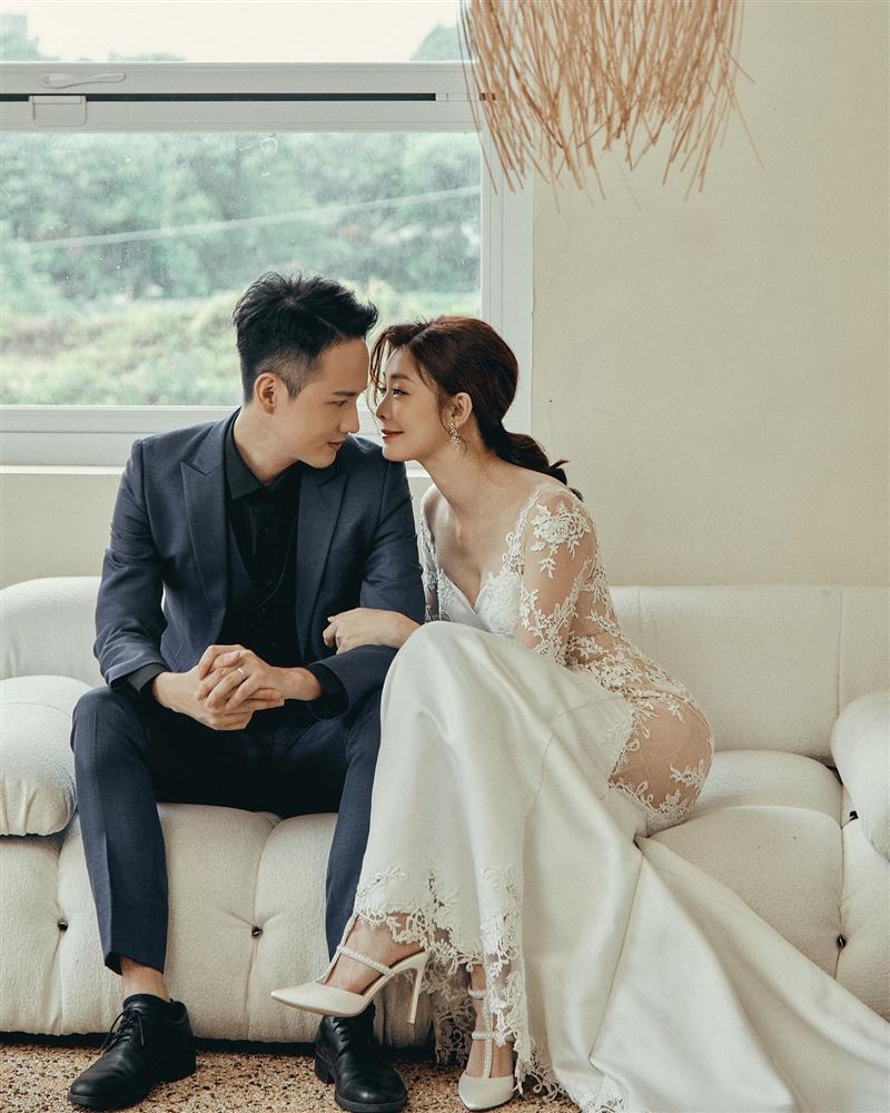 夏如芝绝美婚纱照曝光！背面大镂空“浑圆美尻”辣翻全网 时尚资讯 图3张