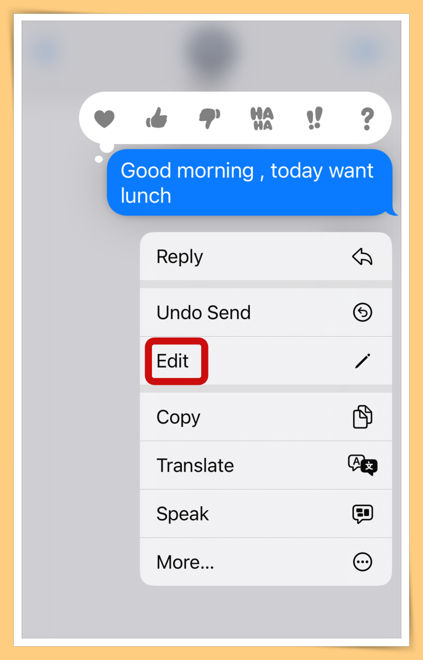 Tips I 不用担心发错iMessage信息！教你如何取消传送收回与信息编辑！ 更多热点 图6张