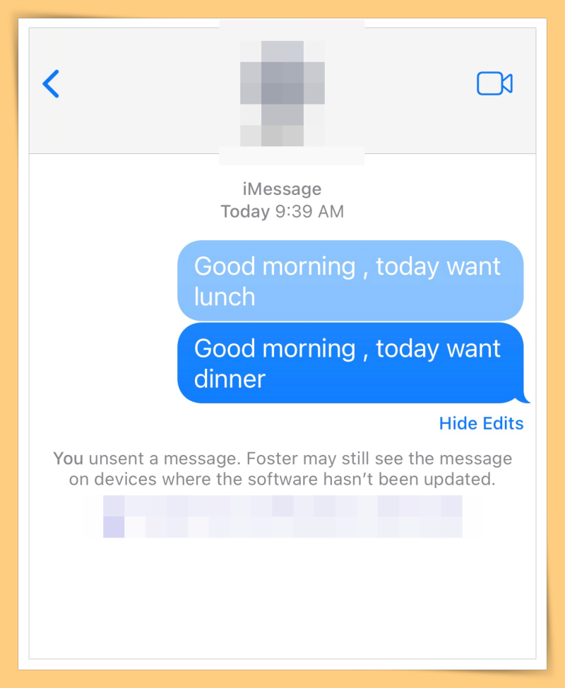 Tips I 不用担心发错iMessage信息！教你如何取消传送收回与信息编辑！ 更多热点 图9张