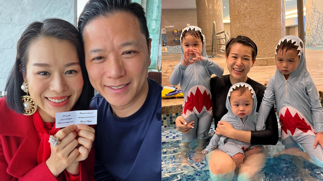 带小孩比拍剧辛苦！胡杏儿佩服全职妈妈 松口谈第四胎计划 娱乐资讯 图2张