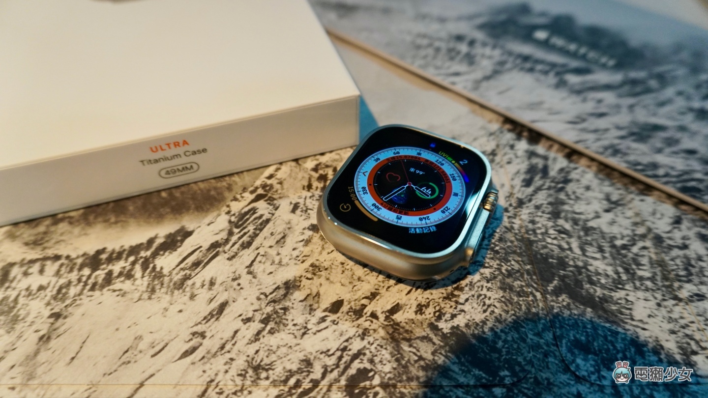 开箱｜Apple Watch Ultra 实戴体验！女生戴会太大吗？重量感受如何？潜水防寒衣也没问题？ 数码科技 图2张