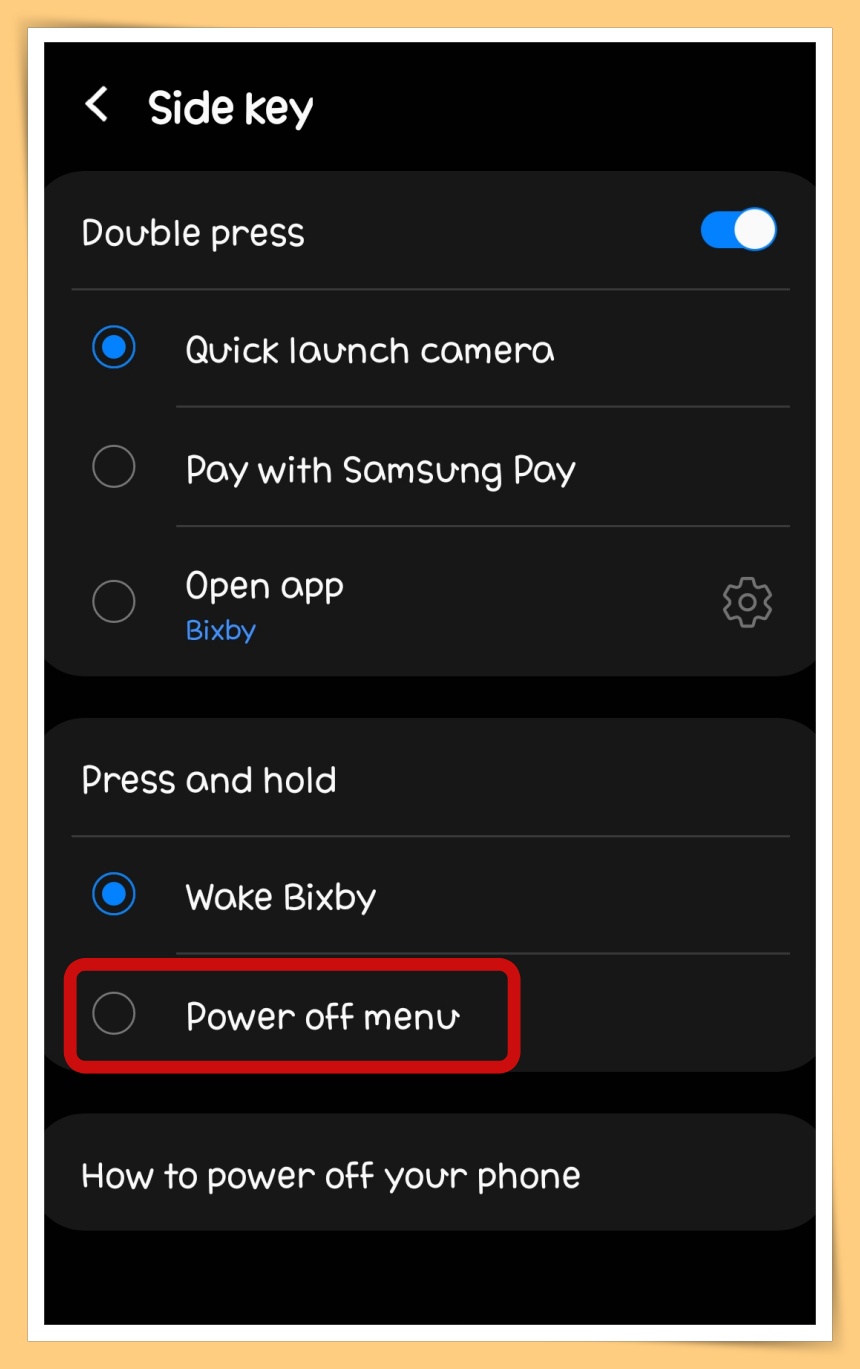 Tips I Samsung手机关机有点麻烦？这样设置长按右键可直接关机！ 更多热点 图5张