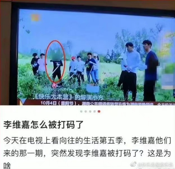 传李维嘉节目镜头遭打码！曝吸毒、海外开代孕公司 娱乐资讯 图1张