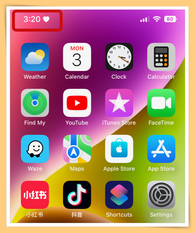 Tips I 给自己满满正能量！教你设置iPhone底部图案和文字 每天都是好心情！ 更多热点 图12张