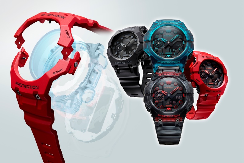 手表 I Casio G-Shock GA-B001很可以！4款颜色超酷 还有Smartphone Link功能！ 更多热点 图2张