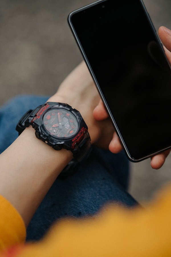 手表 I Casio G-Shock GA-B001很可以！4款颜色超酷 还有Smartphone Link功能！ 更多热点 图6张