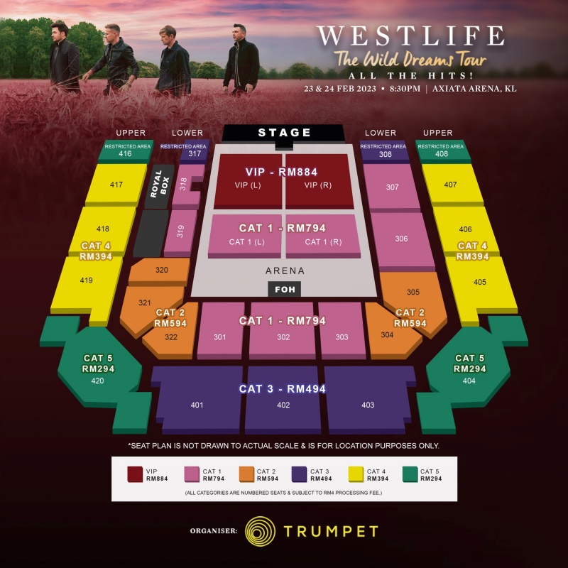 Westlife要来了！2023年登马来西亚舞台开唱 娱乐资讯 图3张