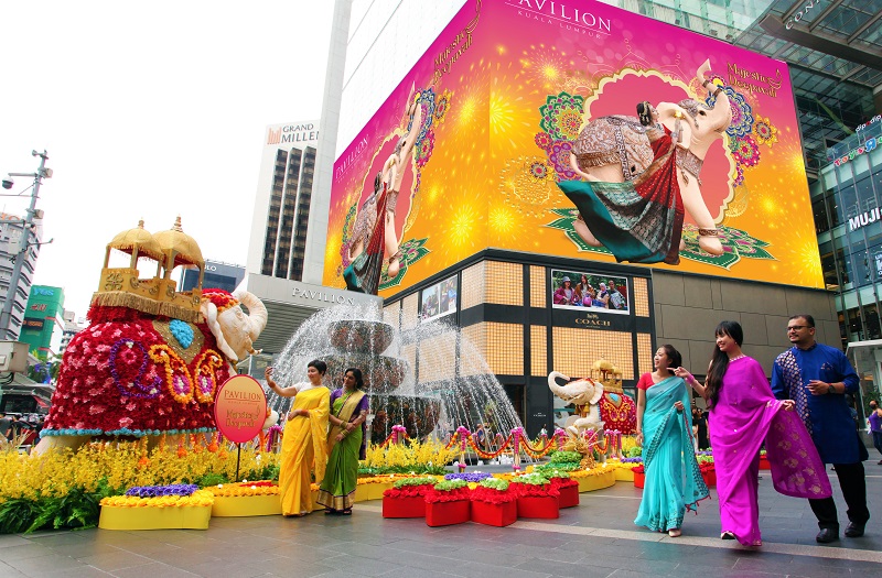 商场 I Pavilion KL 新打卡景点！两只可爱大象 还有五颜六色地板腾图！ 更多热点 图4张