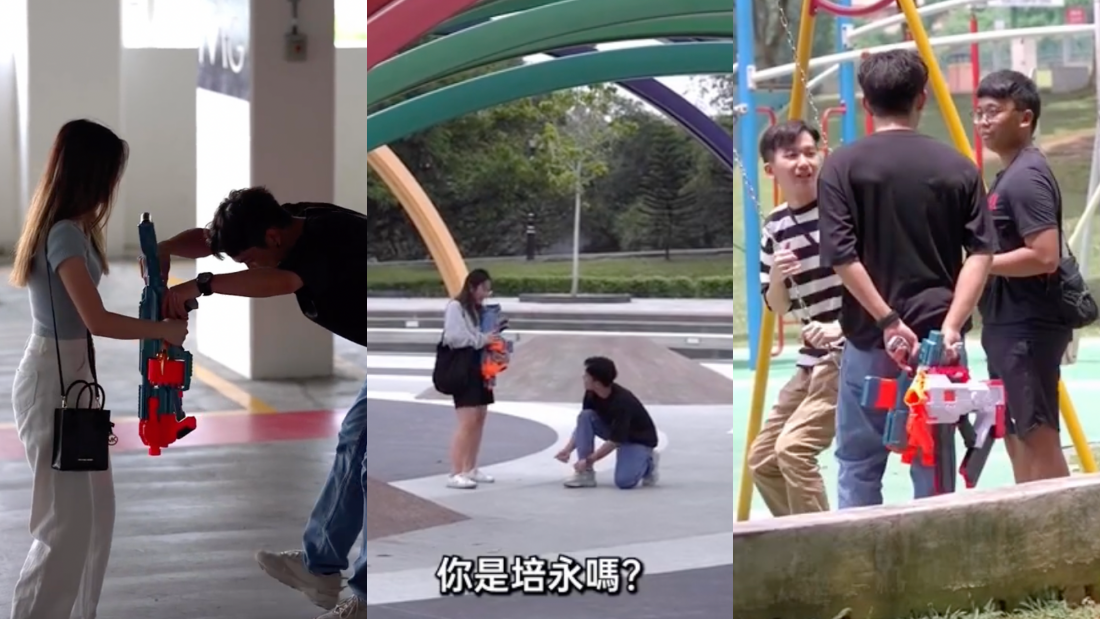 培永变身“怪叔叔”跟踪美女！还逼问路人：Malaysia最好的YouTuber叫什么名字 娱乐资讯 图2张